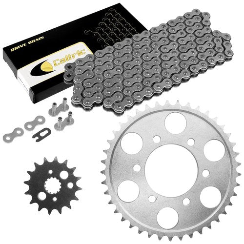 Drive Chain & Sprockets Kit Fits Kawasaki ZX900 Ninja ZX9R 1998-2001 / Steel