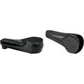 Alloy Art LED Front Turn Signals - Finned - Black | RGFS2-2