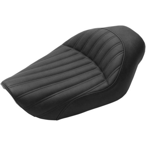 Saddlemen Knuckle Solo Seat - Ribbed (Black) 896-04-0023