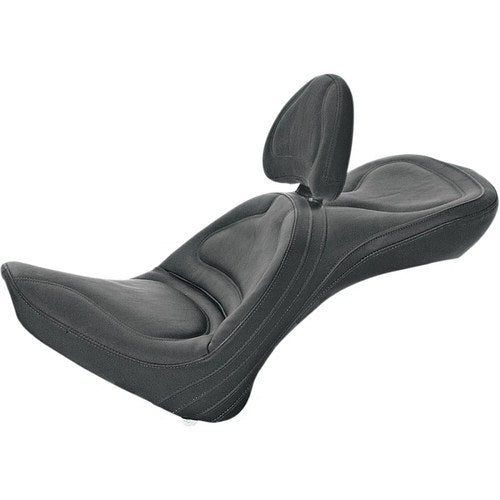 Saddlemen Explorer 2-Up Seat - Backrest - Softail (Black) 8152JS