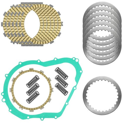 Clutch Friction Steel Plates Springs Gasket Kit for Suzuki GSX-R600 2006-2007