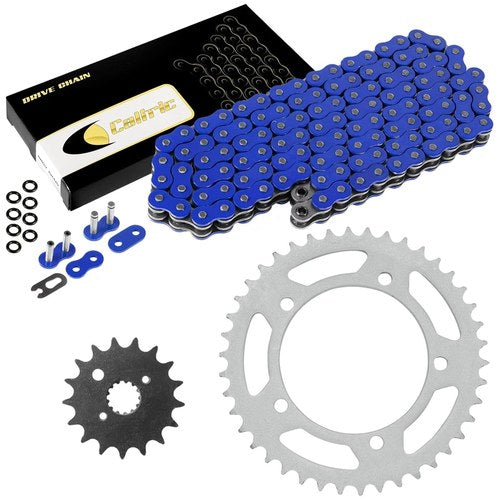 Blue O-Ring Drive Chain and Sprockets Kit fits Suzuki GSXR1000 GSX-R1000 01-06