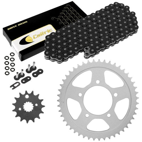 Black O-Ring Drive Chain & Sprockets Kit for Suzuki GSX600F Katana 600F 1998-06