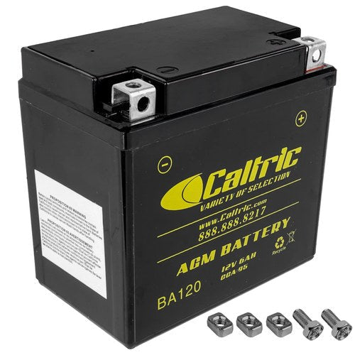 Caltric 12V 6Ah Agm Battery YTZ7S for Honda CRF250F 2019 2021 2022 2023-2025
