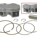 Namura Piston Kit, 0.02mm Oversized to 76.82mm, 13.5:1 Compression | FX-10042-C
