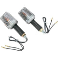 K&S Technologies Marker Light - Ministalk - Long - Black/Clear | 25-8131