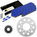 Blue O/Ring Drive Chain and Sprockets for Honda VF750C Magna 750 Rc43 1994-2004
