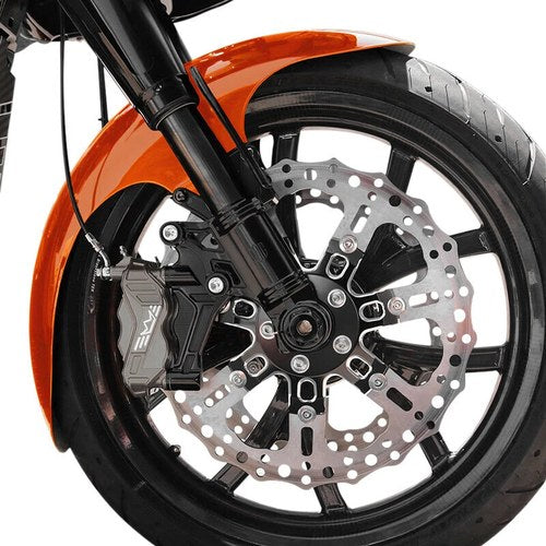 Bagger Nation Cafe Fender Flsb 18-21 Gloss Black Adapters | CAFE-SG-18L