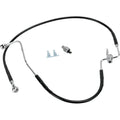 Drag Specialties Rear Brake Line - 43-5/8" - Black Stainless Steel | 680225-BLK