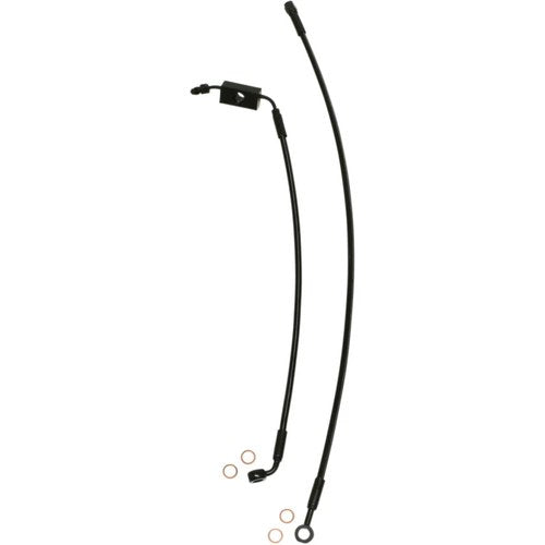 Magnum XR Brake Line Kit - ABS - Black - Sportster | SBB1326-31
