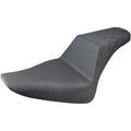 Saddlemen Step Up 2-Up Seat - Smooth/Lattice Stitched - Fls (Black) 812-26-173