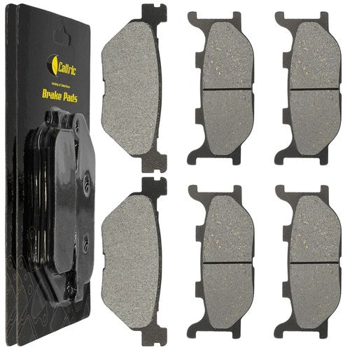 Front and Rear Brake Pads for Yamaha XVS1300CTF 1300 Deluxe 2013-2015