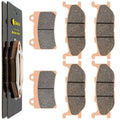 Front Rear Brake Pads for Yamaha XV1600 Road Star MM Limited 2000 2003 Sintered