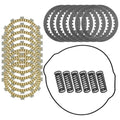 Clutch Friction Steel Plates Springs O-Ring Kit for Yamaha YZ450F FX 2018 - 2023