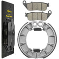 for Honda Vt400C Vt400Ca Shadow Classic 400 09 10 Front Rear Brake Pads Shoes