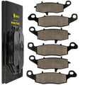 Brake Pads for Kawasaki VN1500 Vulcan 1500 Drifter 1999-2005 Front Rear Pads