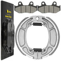 Front & Rear Brake Pads Shoes for Honda Ses125 Dylan 125 2002 2003 04 05 06 07