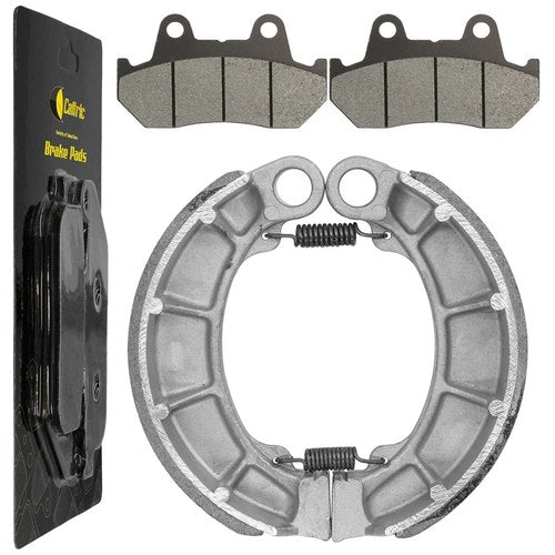 Front Brake Pads & Rear Brake Shoes for Honda CX650C Custom 650 1983