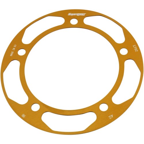Supersprox Rear Edge Sprocket Color Disk Alu 42T-525 Gold | RACD1792-42-GLD