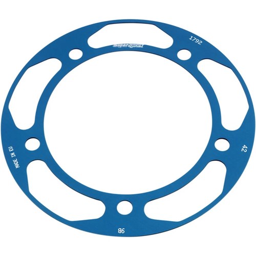 Supersprox Rear Edge Sprocket Color Disk Alu 42T-525 Blue | RACD1792-42-BLU