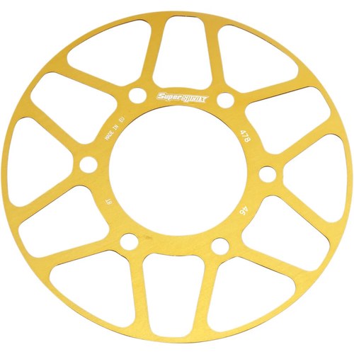 Supersprox Rear Edge Sprocket Color Disk Alu 46T-520 Gold | RACD-478-46-GLD