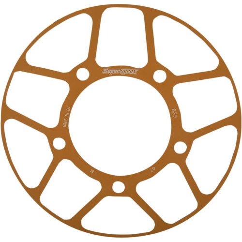 Supersprox Edge Rear Sprocket Insert - Gold | RACD-829-47-GLD