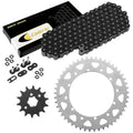 Black O-Ring Drive Chain & Sprocket Kit for Yamaha YZ250 1987 1988 1989 1992