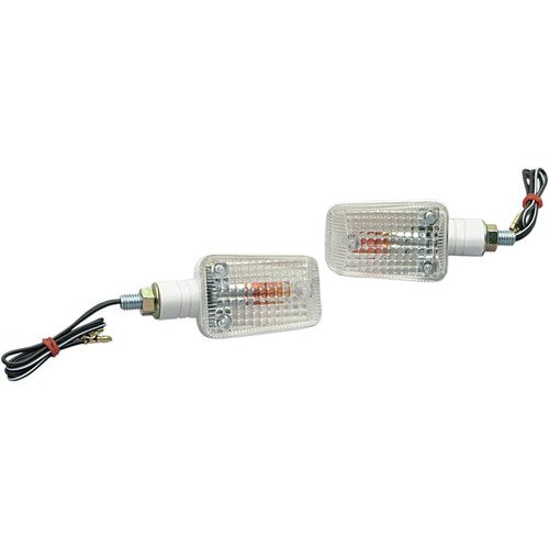 K&S Technologies DOT Marker Light - Ministalk - White Clear | 25-8111