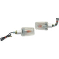 K&S Technologies DOT Marker Light - Ministalk - White Clear | 25-8111