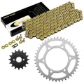 Drive Chain & Sprockets Kit for Kawasaki GPZ500S Ninja 500 EX500A 1987-1993