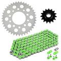 Green Drive Chain & Sprockets Kit fits Honda CB500 1994 1995 1996 1997 1998-2003