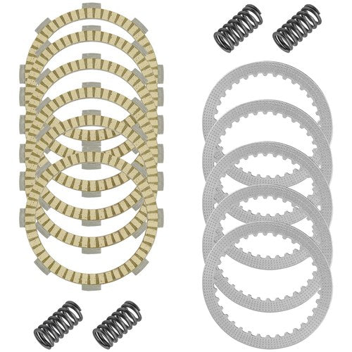 Clutch Friction w/Steel Plates and Spring Kit for Kawasaki KX100 KX112 2014-2023