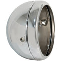 Emgo 5 3/4" Lucas Style Headlight Shell - Chrome | 66-65073