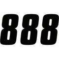 Factory Effex FX Factory Number 8 - Black - 4" | 08-90008