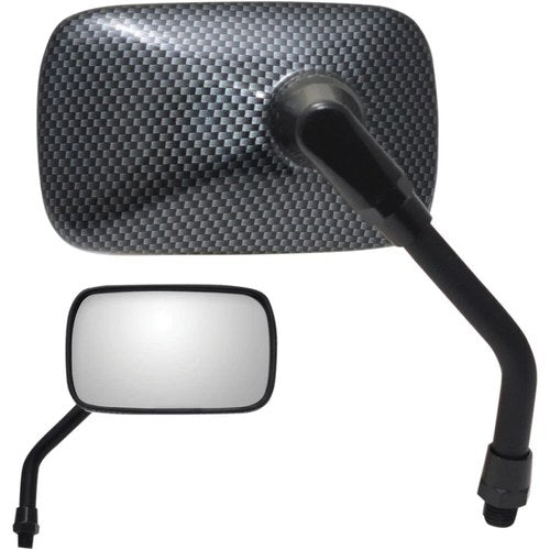 Parts Unlimited Mini Rectangular Mirror | 17053