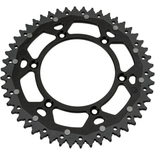Moose Racing 50T Dual Rear Sprocket (Black) 50-tooth | 1210-1512