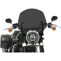 Memphis Shades El Paso Windshield 15" 9" Headlight Cutout (Black Smoke) MEP5265