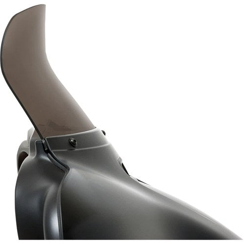 Memphis Shades Spoiler Windshield - 8.5" - Flh 14+ (Smoke) MEP8631