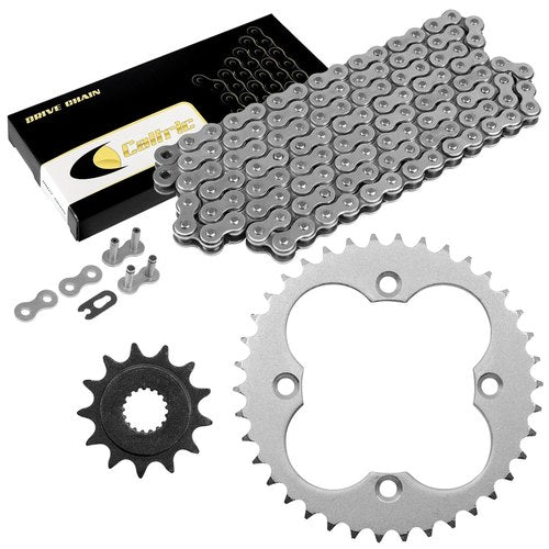 Caltric Drive Chain & Sprockets for Honda TRX450ER 2006-2014 520 Pitch 96 link