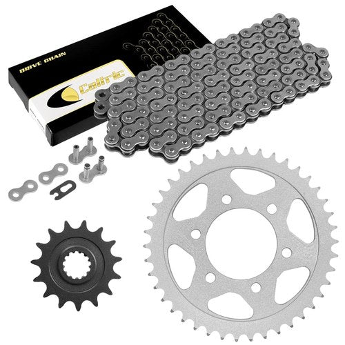 Caltric Drive Chain and Sprockets Kit for Kawasaki Z1000 2010-2013 / 525 x 112