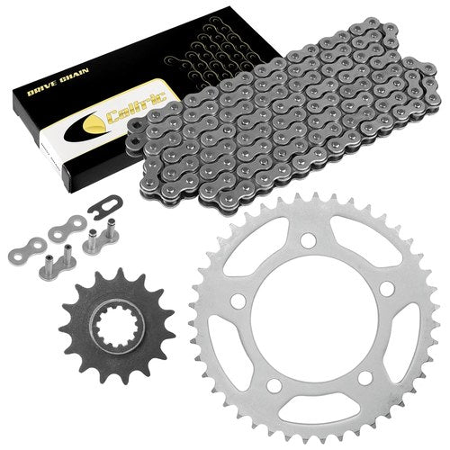 Caltric Drive Chain & Sprockets For Honda CR600F 1997-1998