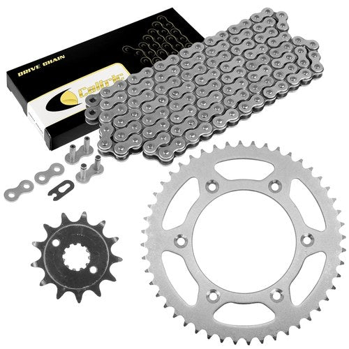 Caltric Drive Chain & Sprockets For Honda XR250R 1996-2004 520 Pitch 106 Link