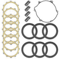 Caltric Clutch Friction and Steel Plates Kit for Kawasaki KX125 KX 125 1994-1996