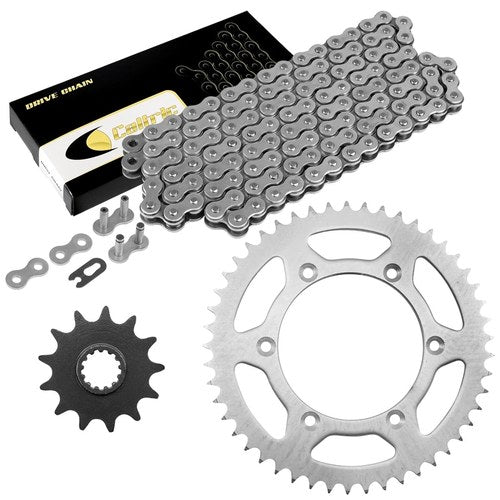 Drive Chain & Sprocket Kit for Suzuki RM250 1989-1997 2001-2003
