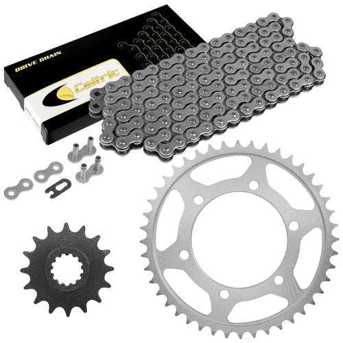 Drive Chain & Sprockets For Yamaha FZS1000 FZ1 2001-2005 530 Pitch 116 Link