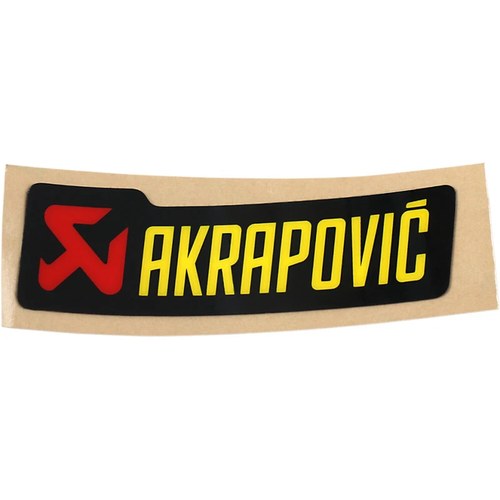 Akrapovic Replacement Sticker | P-HST3PO