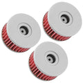 for Suzuki DR350 DR350SE 1990 1991 1992 1993 1994 1995 1996-99 Oil Filter 3-Pack