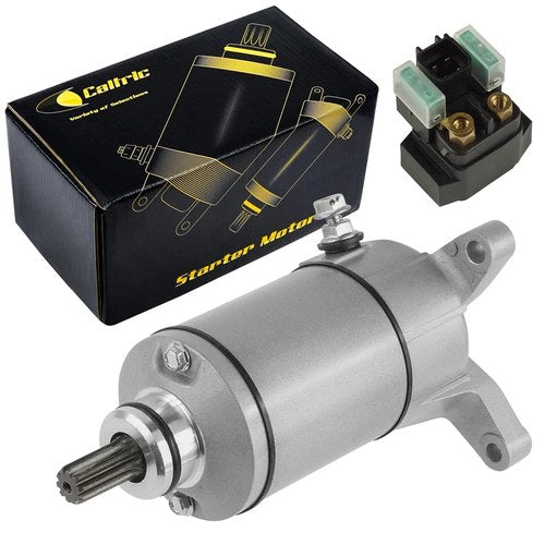 Starter & Relay Solenoid for Suzuki Quadsport 250 LTZ250 LT-Z250 2004-2009 Atv