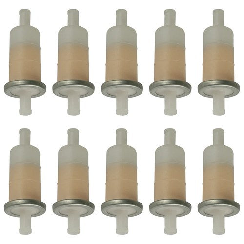 Fuel Filter for Honda VT600 Shadow Vlx 88-1997 Shadow Sabre VT1100C2 2000-07 10x
