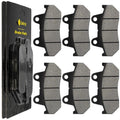 Brake Pads for Honda GL1100 GL1100I Goldwing Interstate Front Rear Brakes 1983